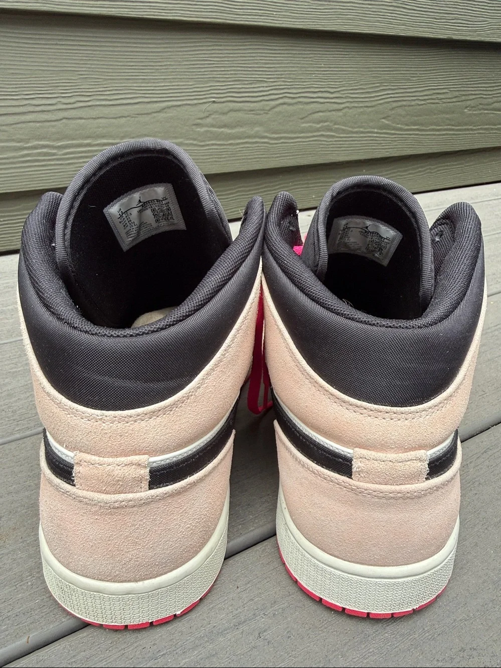 Men’s Jordan 1 Mid Crimson Tint 852542-801 US 13